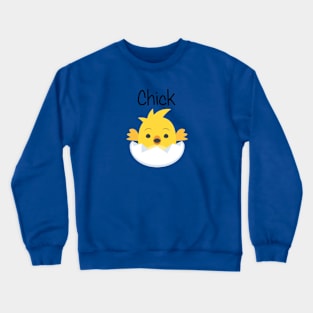 Yellow Chicky Chick Crewneck Sweatshirt